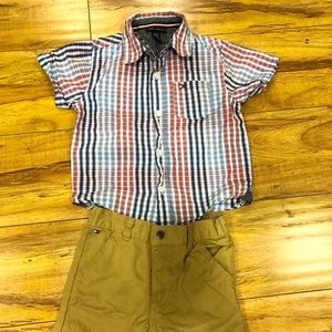 Tommy Hilfiger shirt and short